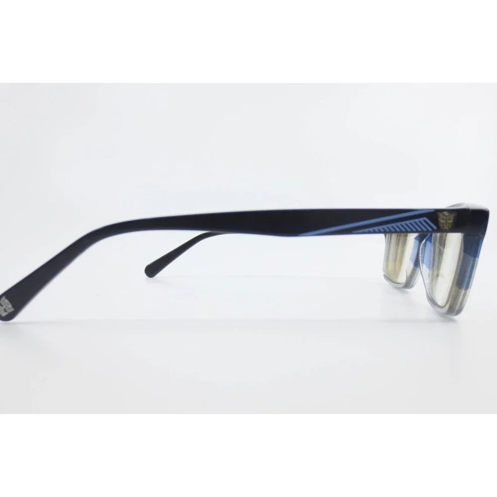 Transformers Clutch NAV Eyeglass Frames Navy Blue Rectangular Hasbro 49-16-130